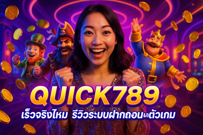 QUICK789 เร็วจริงไหม รีวิวระบบฝากถอนและตัวเกม